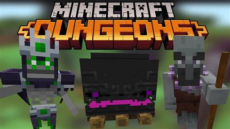 Amazing Minecraft Dungeons Addon For Bedrock Youtube