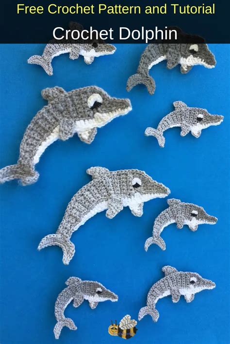 Crochet Dolphin Pattern Uk Version • Kerris Crochet