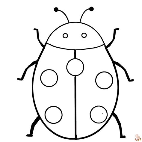 Bug Coloring Pages Free Printable Sheets For Kids Gbcoloring