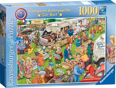 Jp Ravensburger Best Of British The Car Boot Sale Jigsaw