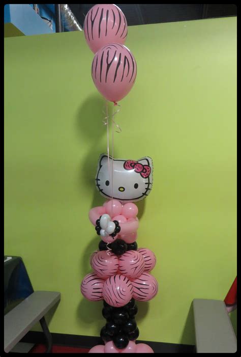 Hello Kitty Balloon Person Hello Kitty Birthday Party Hello Kitty