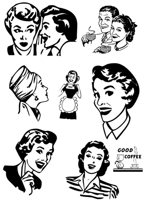 Free Vintage Woman Cliparts Download Free Vintage Woman Cliparts Png