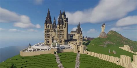 How To Build Hogwarts In Minecraft Image To U