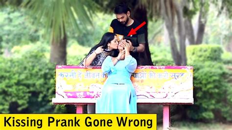 Kissing Prank Gone Wrong By Zuber Khan Ft Kudiyo Da Tashan Pranks In India 2023 Youtube