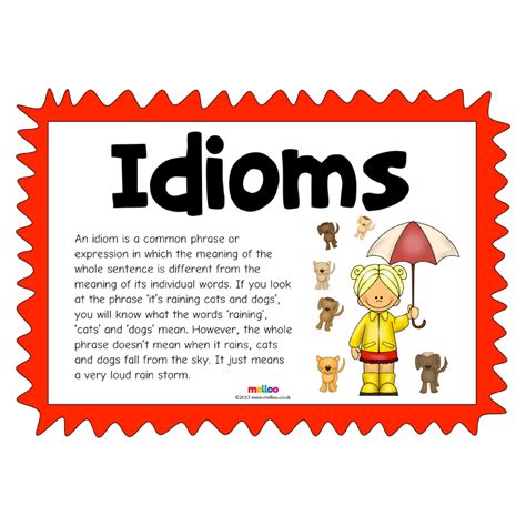 For example, the idiom 'bite off more than you can chew' doesn't mean you bite more than a mouthful of a cake or something else and then struggle to chew. Idioms | English | KS2