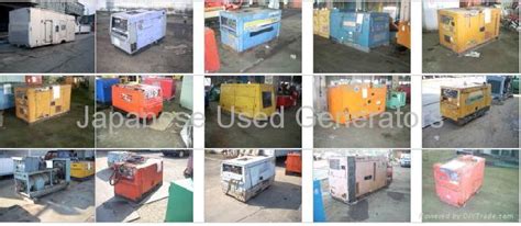 Japanese Used Generators Japanese Brand Japan Trading Company