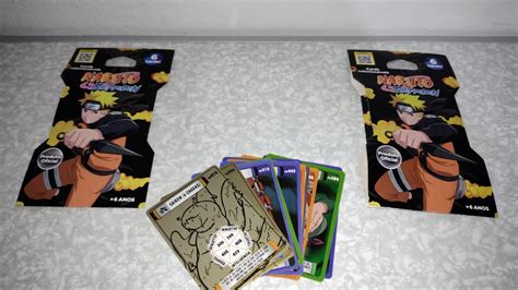 Abrindo Vários Cards Oficiais Naruto Shippuden Elka Youtube