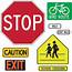 Safety Signs & Symbols Bulletin Board Set  T 735 Trend Enterprises