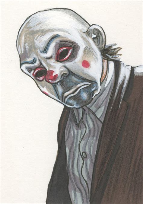 Dark Knight Joker In Mask By Ashleighpopplewell On