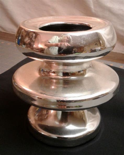 Shop for pillar candle holders online at target. Details about Vintage SILVER Pillar Candle Holder Pottery ...