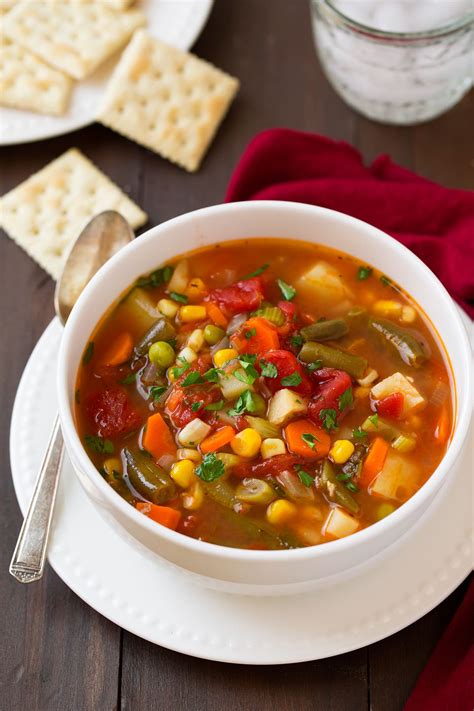 Top 4 Best Vegetable Soup Recipes