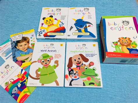 Baby Einstein Dvd Set 4 Dvds With Free Book Babies And Kids Infant