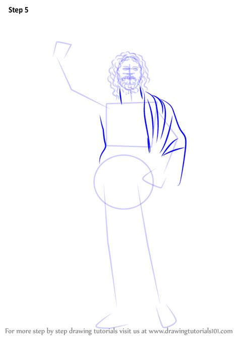 Learn How To Draw Zeus Greek Gods Step By Step Drawing Tutorials