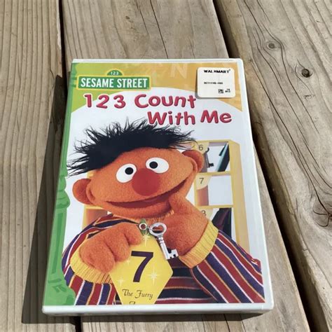 Sesame Street 123 Count With Me Dvd By Caroll Spinney New Sealed 549