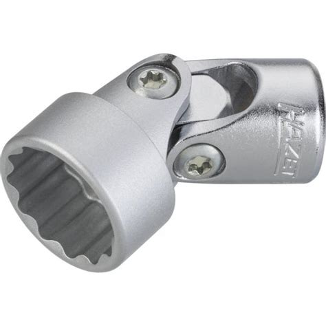 HAZET 880G Z18 Universal Joint Socket 12 Point With Hinge Square 3 8