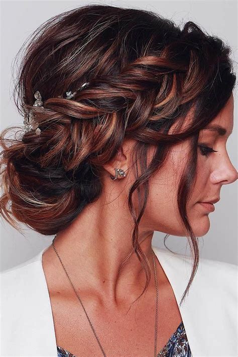 amazing concept braided bun wedding hairstyle cute hairstyle