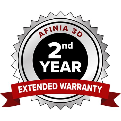 Afinia 2nd Year Extended Warranty For H1 3d H1 Ex Wrnty Yr 2
