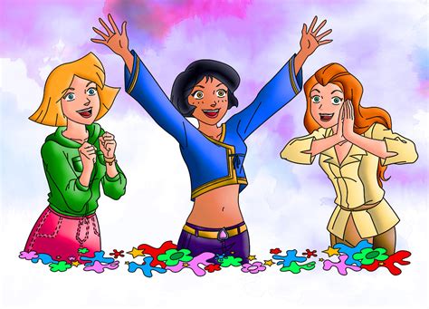 Totally Spies Colourised 2 By Cotterill23 On Deviantart