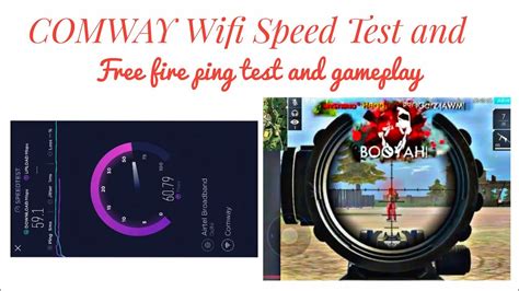 Utiliza speedtest® en todos tus dispositivos con nuestras aplicaciones gratuitas. Comway Wifi Speed Test and Ping test on Gareana Free Fire ...