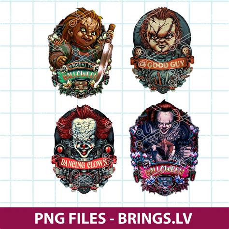 Horror Characters Png Movie Killers Png Horror Movie Png Halloween Png Ghostface Png Chucky