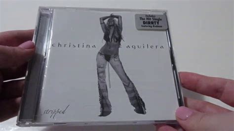 Unboxing Christina Aguilera Stripped Cd Album 2002 Youtube
