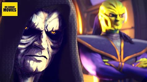 The Emperor Darth Vader And Xizor Shadows Of The Empire Youtube