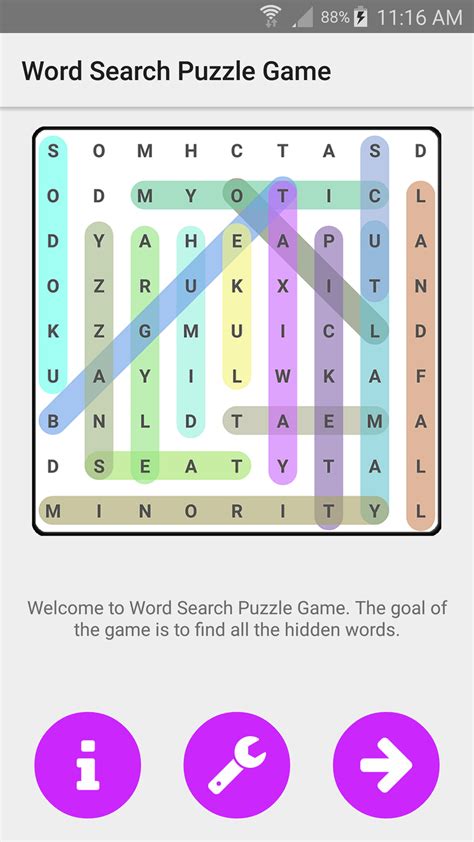 Words Search Puzzle Games Processpastor