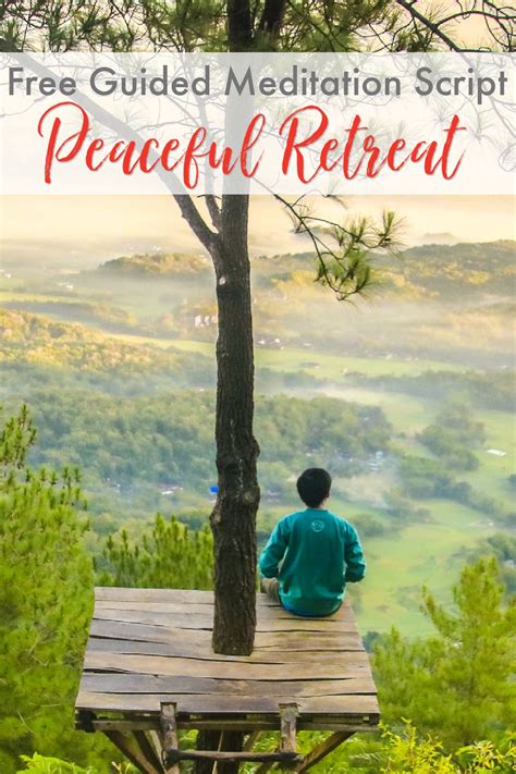 Peaceful Guided Meditation Script For Kids Relaxing Retreat