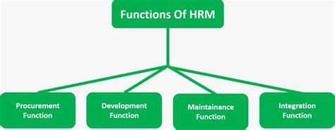 Major Functions Of Human Resource Management Human Resource
