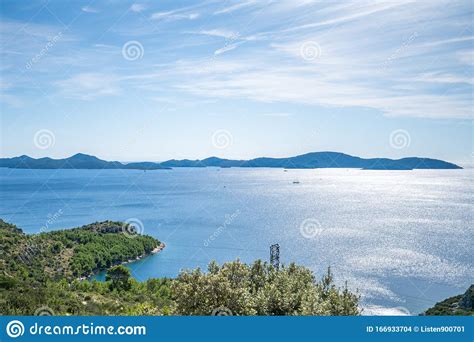 Croatian Adriatic Coastline Natural Scenery Landscapes Of The Sea And