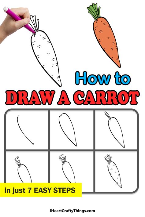Top 130 How To Draw A Carrot Cartoon