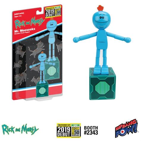 The Blot Says Sdcc 2019 Exclusive Rick And Morty Mr Meeseeks