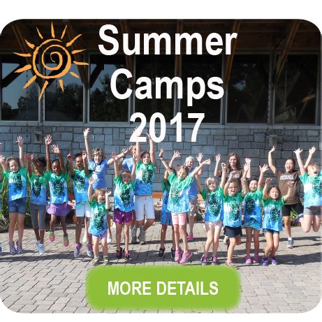 Summer Camps 2017 | Summer camp, Camping, Summer activities