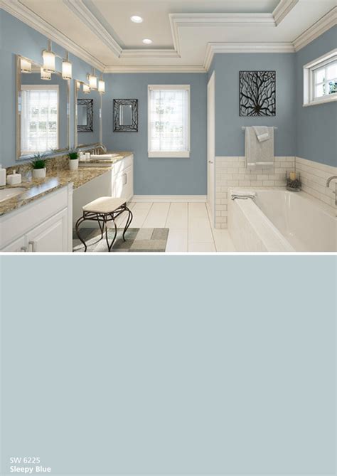 This room is painted in peppercorn by sherwin williams. Sherwin Williams Best Bathroom Paint Colors 2020 - BESTHOMISH