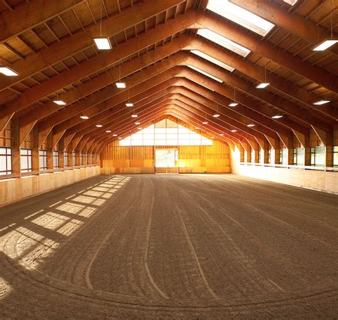 Blackburn Architects Design Indoor Arenas Built Onsite To Fulfill The