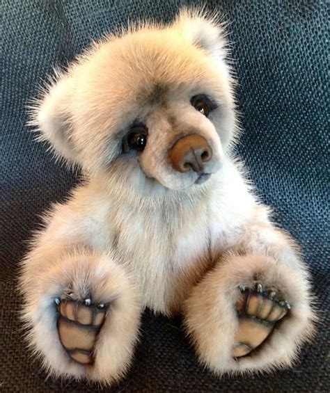 Fur Realistic 10 Baby Bear By Teddy Bear Artist Jenea Ivey Teddy Bear