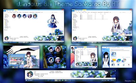 Visual Styles 8sankarea Win 81 Anime Theme By Hoangtush On Deviantart