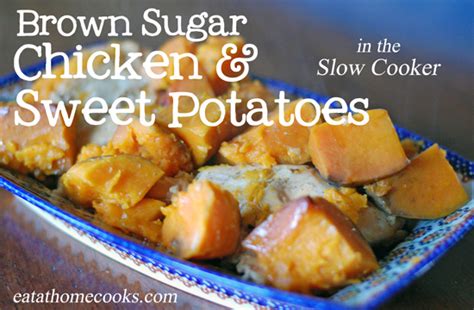 Slow Cooked Brown Sugar Chicken And Sweet Potatoes 4 Ingredients