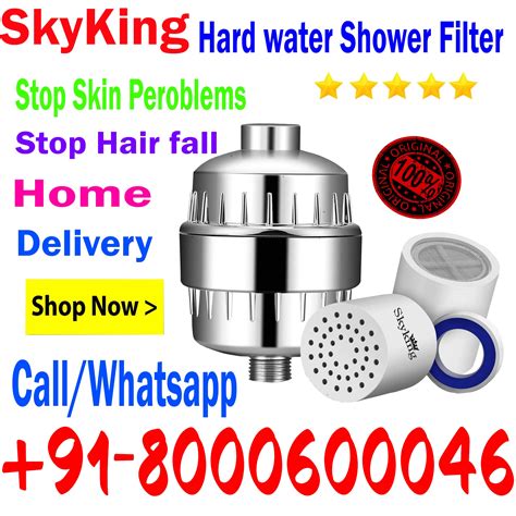 skyking hard water shower filter in 2020 shower filter hard water chlorine shower filter