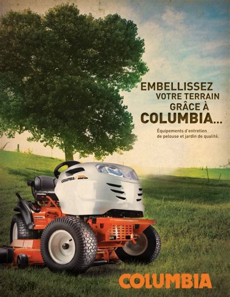 Livret Entretien Tracteur Tondeuse Colombia