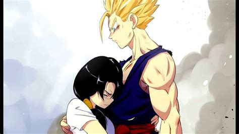 Gohan And Videls First Kiss Youtube