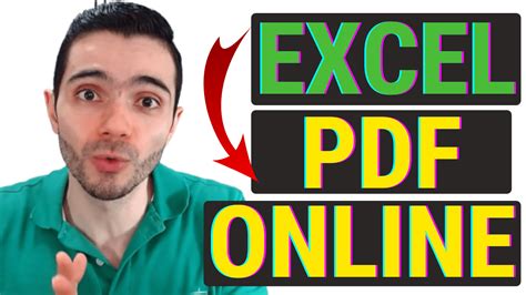 Convertir Excel A Pdf Online Tutorial Paso A Paso
