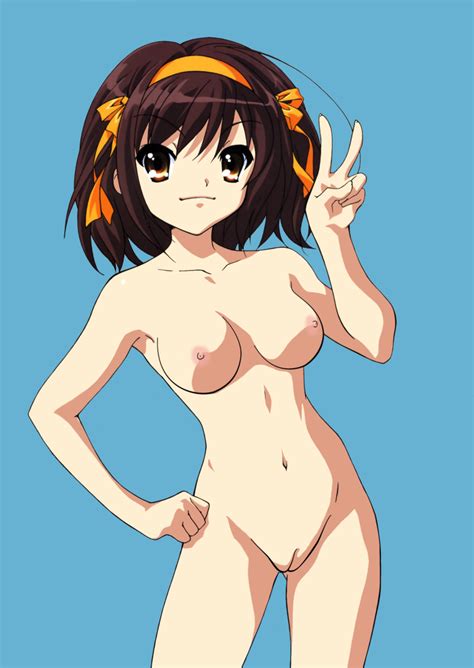 Suzumiya Haruhi Suzumiya Haruhi No Yuuutsu Highres Nude Filter