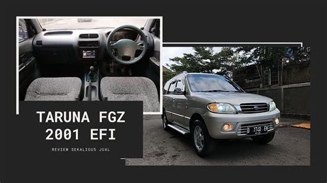 Daihatsu Taruna Fgz Efi Bandung Review Sekaligus Jual Youtube