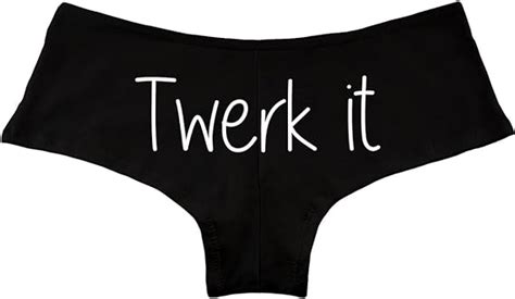Amazon Com Decal Serpent Twerk It Funny Women S Boyshort Underwear Panties Clothing