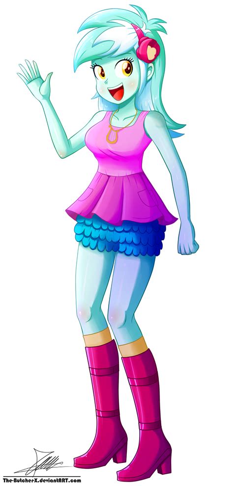 Lyra Heartstrings Eqg Style Commission By The Butcher X On