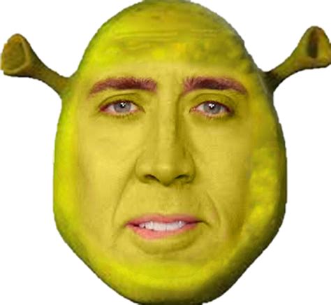 Shrek Face Meme Png