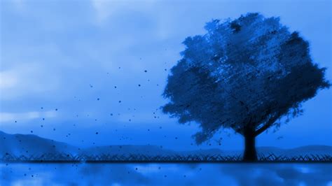 Tree In The Wind By Siriuslee