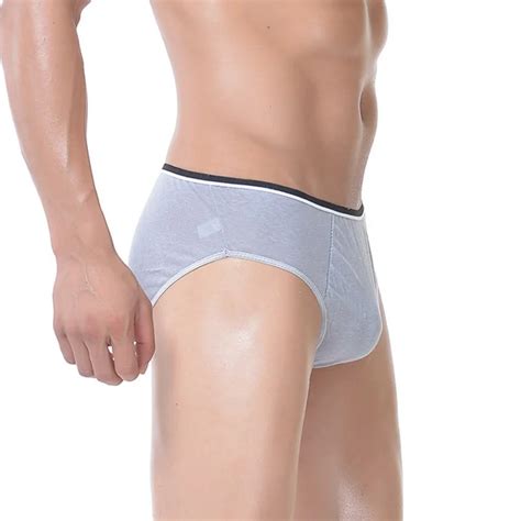15 Pcs Travel Disposable Men Briefs Underwear Mens Sexy Breathable Underpants Modal Comfortable