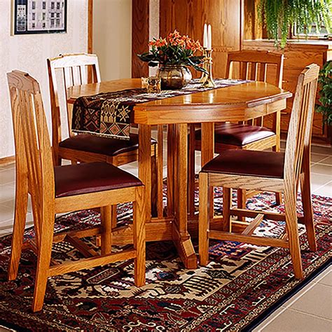 The idea and inspiration behind the arts and crafts dining room is to keep things simple at the same time provide fun. Arts and Crafts Table Woodworking Plan from WOOD Magazine